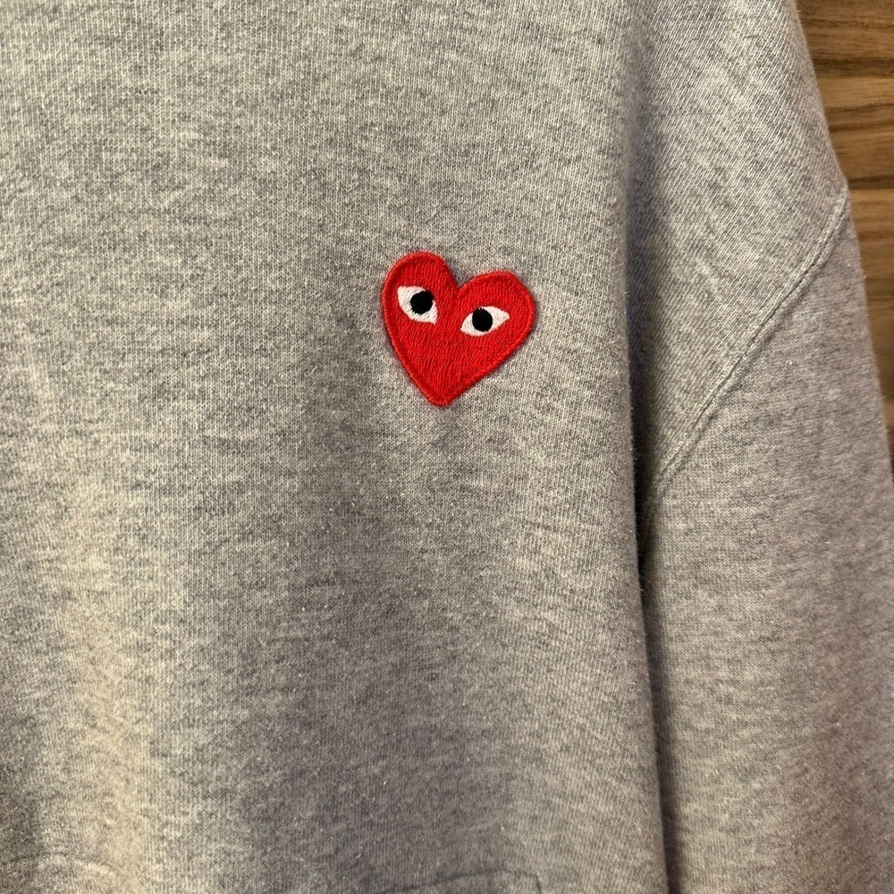 COMME des GARCONS PLAY Hoodie Size M - Picture 7 of 7